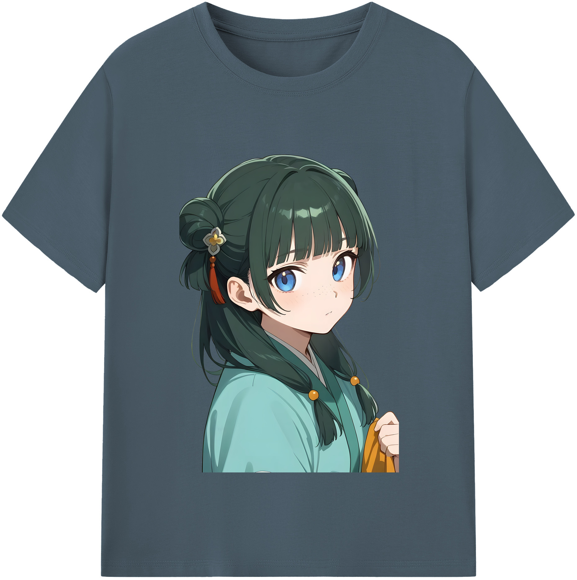 （画像用） 薬屋のひとりごと The Apothecary Diaries 綿100％半袖Tシャツ（フロントプリント）